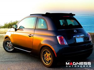 FIAT 500 Custom Wheels - Competizione - Sportiva Design - 15" - Gunmetal